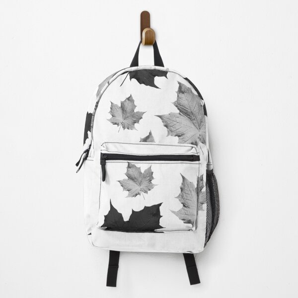 Item preview, black white decorative leaves designed and sold by CREATINERY.