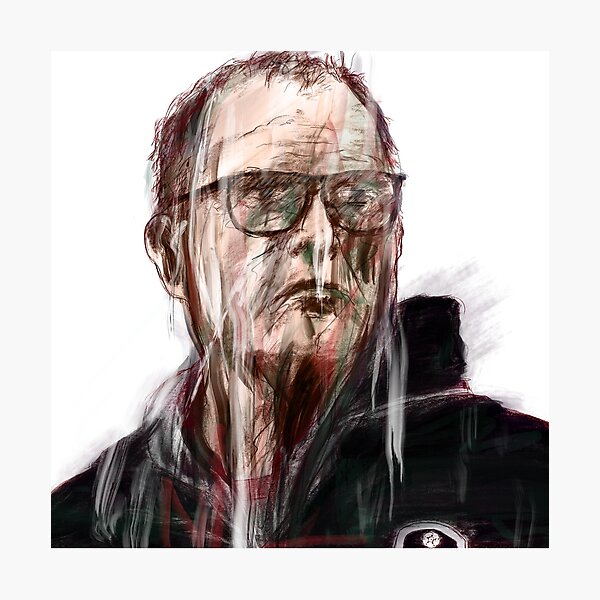 Item preview, Marcelo Bielsa (white background) designed and sold by Tom Woodhead.