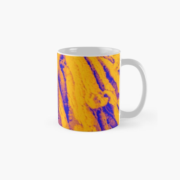 Trendy blue marbling golden art Coffee Mug by Zeinab