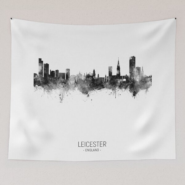 Item preview, Leicester England Skyline designed and sold by ArtPrints.