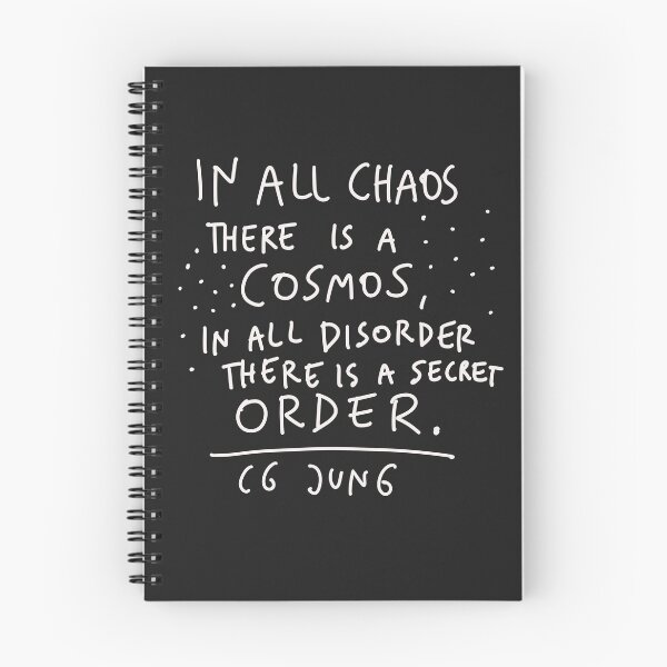 Item preview, CG Jung Quote - In All Chaos There Is A Cosmos designed and sold by isstgeschichte.