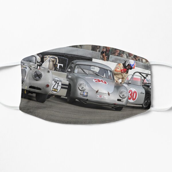 Porsche 356 Le Mans Classic Start grid Flat Mask