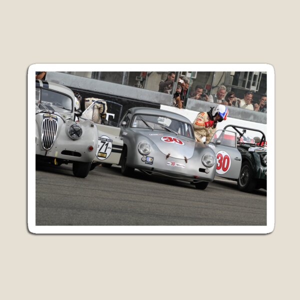 Porsche 356 Le Mans Classic Start grid Magnet