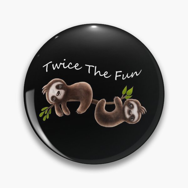 Item preview, Cute And Funny Sloth Twins designed and sold by MagicJohnson22.
