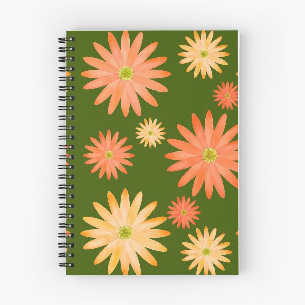 Item preview, Orange Flowers Pattern designed and sold by MarkUK97.