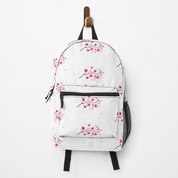 Item preview, Pink cherry blossoms watercolour painting  designed and sold by Monika Howarth.