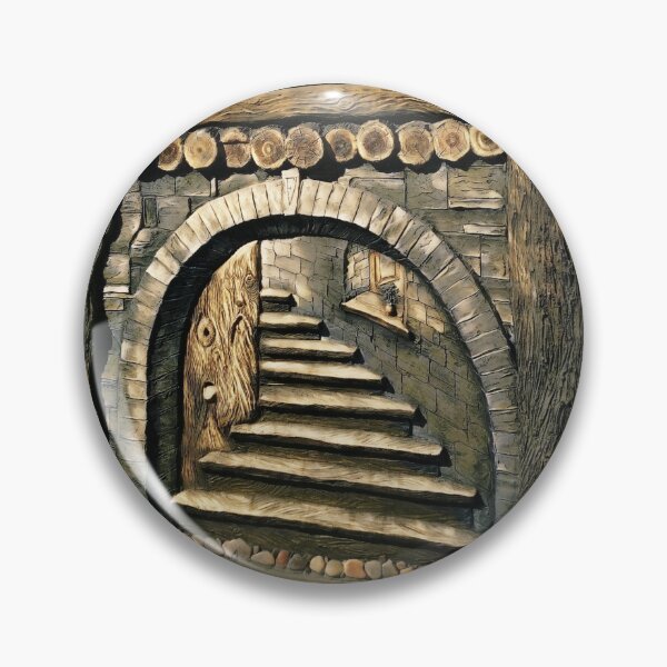 Item preview, Entrance to a forest home designed and sold by helenkaiy.