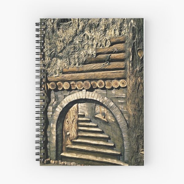 Item preview, Entrance to a forest home designed and sold by helenkaiy.