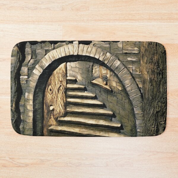 Item preview, Entrance to a forest home designed and sold by helenkaiy.