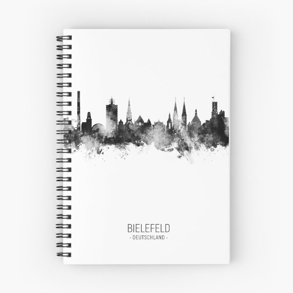 Item preview, Bielefeld Germany Skyline designed and sold by ArtPrints.
