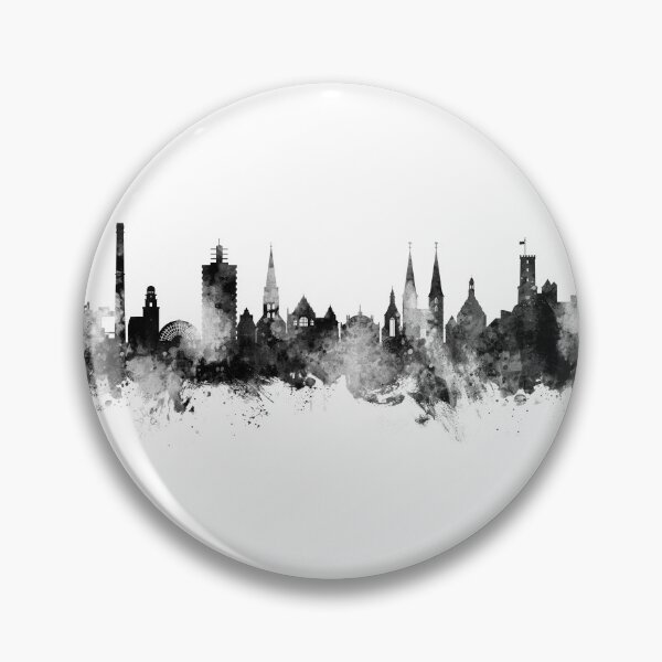 Item preview, Bielefeld Germany Skyline designed and sold by ArtPrints.