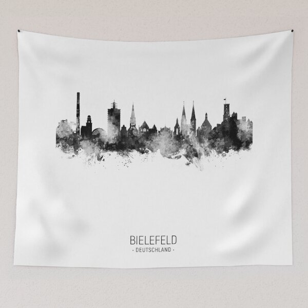 Item preview, Bielefeld Germany Skyline designed and sold by ArtPrints.