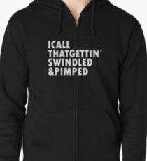 Thrift Shop Macklemore Pimped Tee Zipped Hoodie