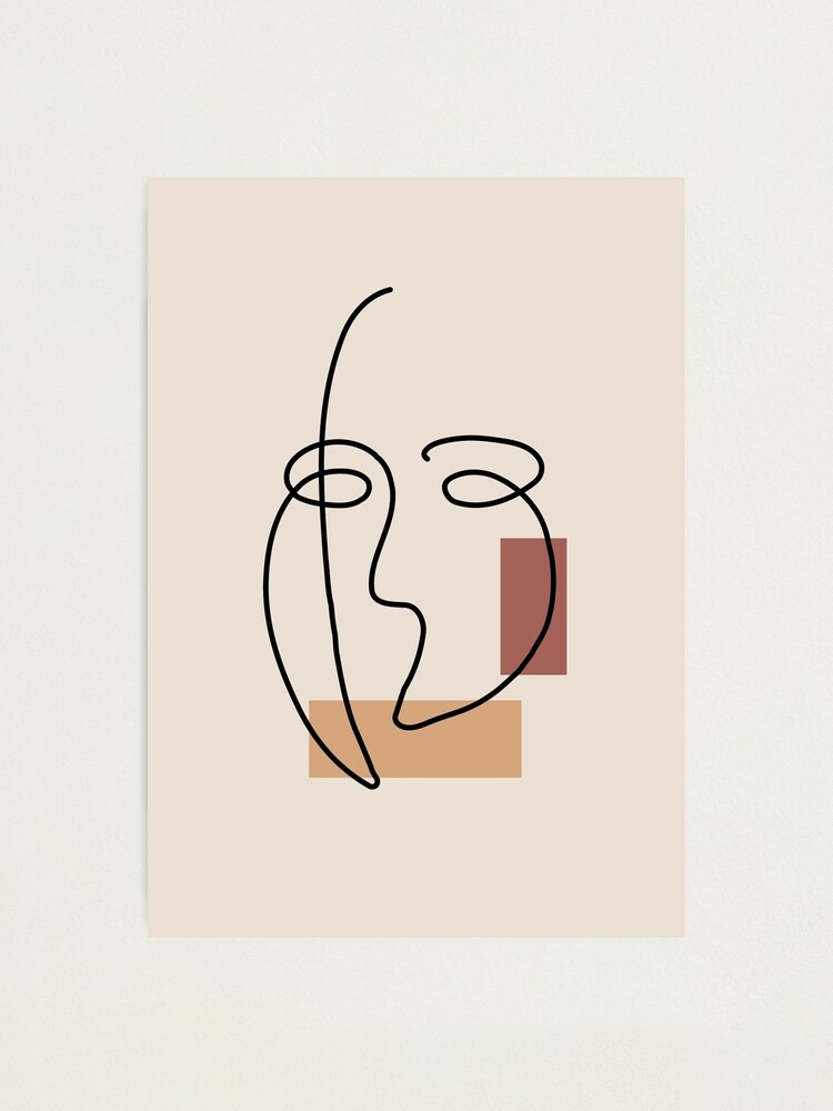 Impression photo ''Visage Masqué' : autre vue
