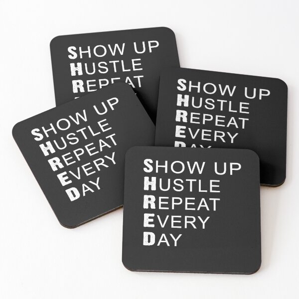 Item preview, Show Up Hustle Repeat Every Day T- Shirt designed and sold by bestdesigns2020.