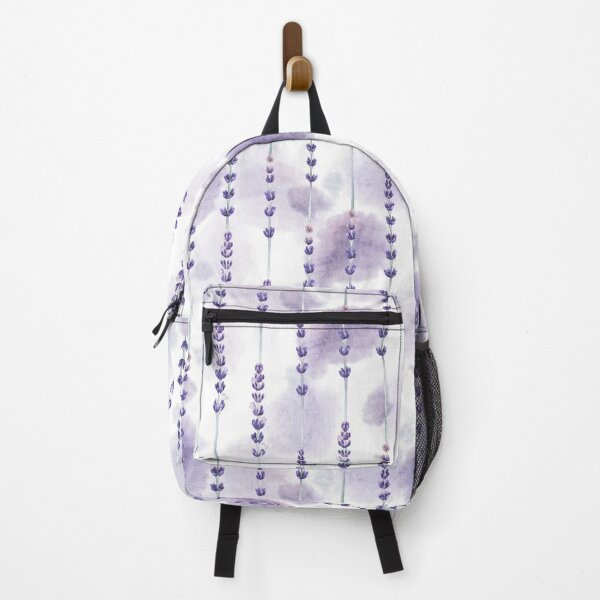 Watercolor lavender Backpack