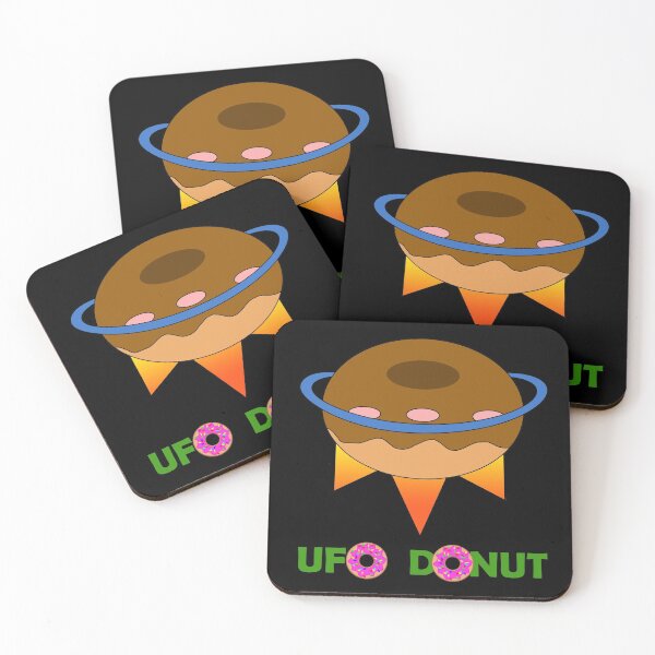 Item preview, Cool UFO Doughnut illustration designed and sold by vineeth.