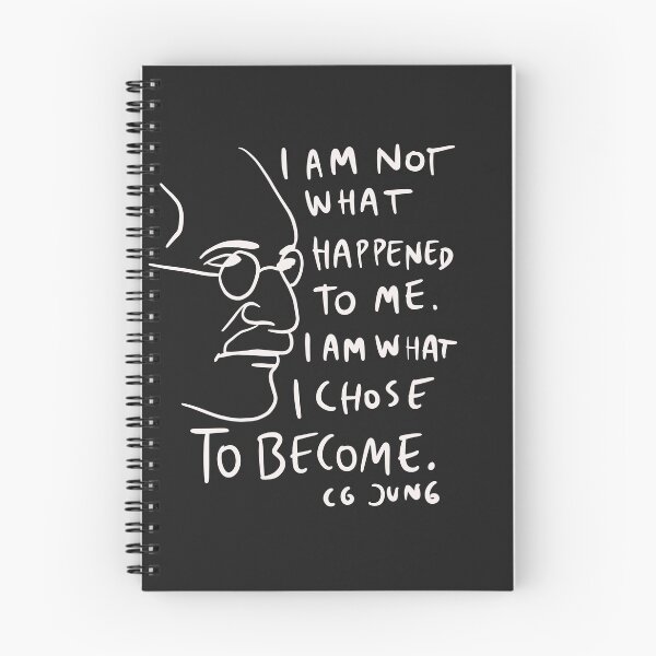 Item preview, CG Jung Quote - I Am Not What Happened To Me designed and sold by isstgeschichte.