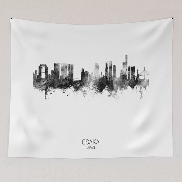 Item preview, Osaka Japan Skyline designed and sold by ArtPrints.