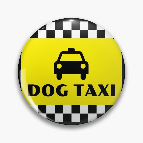 Item preview, Dog Taxi Driver Funny Taxi Sign designed and sold by CreativeTwins.