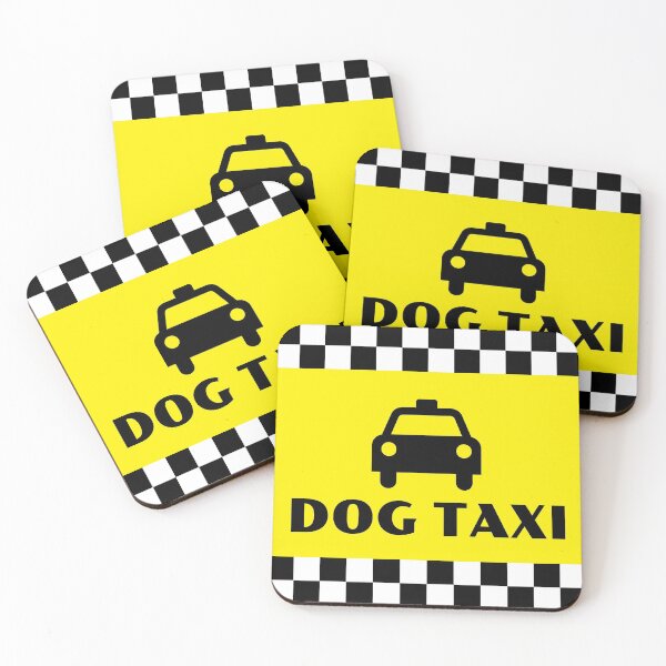 Item preview, Dog Taxi Driver Funny Taxi Sign designed and sold by CreativeTwins.