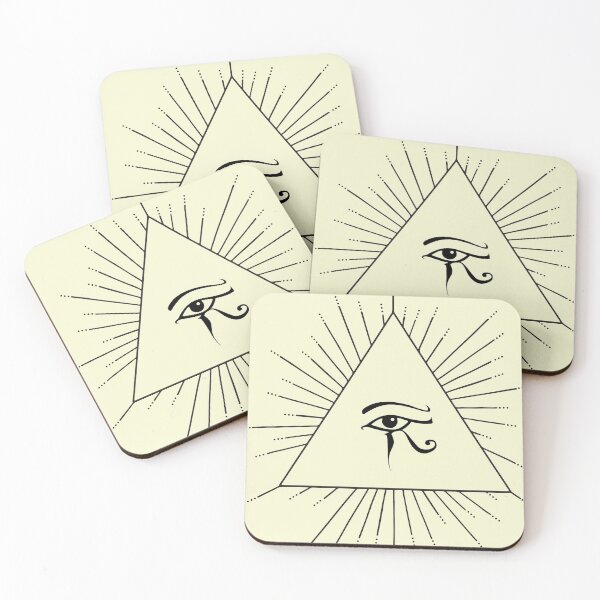 Item preview, Eye Of Horus Shiny Pyramid CoraggioUk designed and sold by CoraggioUk.