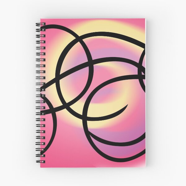 Item preview, light pink abstract waves backgrounds designed and sold by CREATINERY.