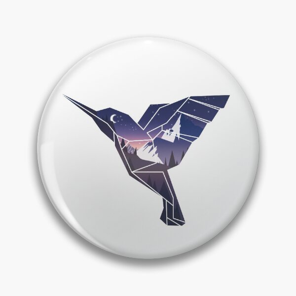 Artikelvorschau, Origami-Kolibri entworfen und verkauft von editive.