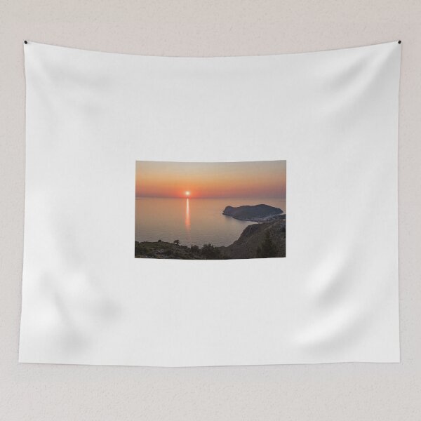 Item preview, Sunset over Assos, Kefalonia, Greece designed and sold by Richard Greenwood.