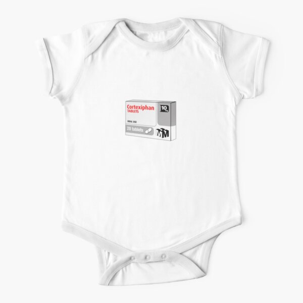 Cortexiphan tablets - now available on prescription... Short Sleeve Baby One-Piece