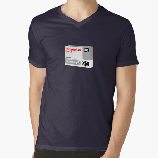 Cortexiphan tablets - now available on prescription... V-Neck T-Shirt