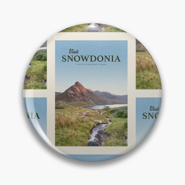 Item preview, Visit Snowdonia designed and sold by Mercury Club.