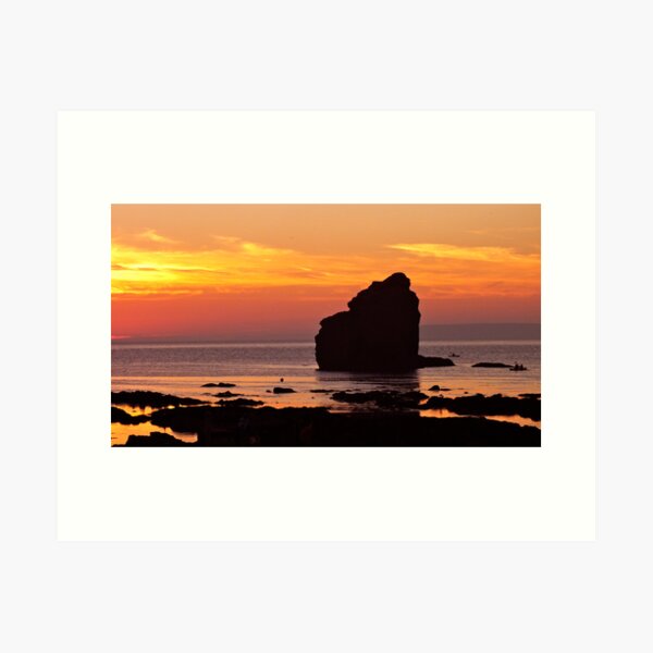 Thurlestone Rock Art Print