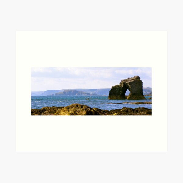 View to Burgh Island Art Print