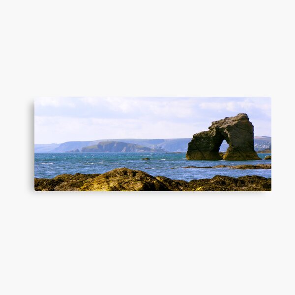 View to Burgh Island Canvas Print