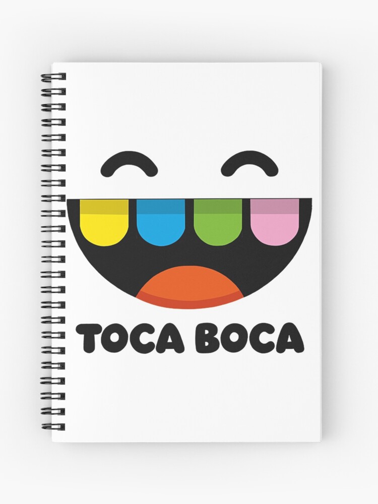 toca boca et gacha life Spiral Notebook for Sale by GeminiMoonA