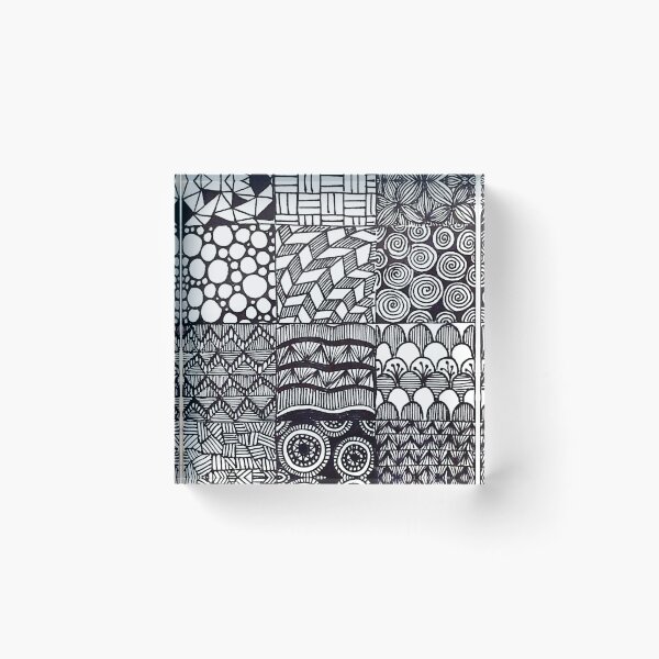 Item preview, geometric tribal patterns print designed and sold by KiwiBurrito.