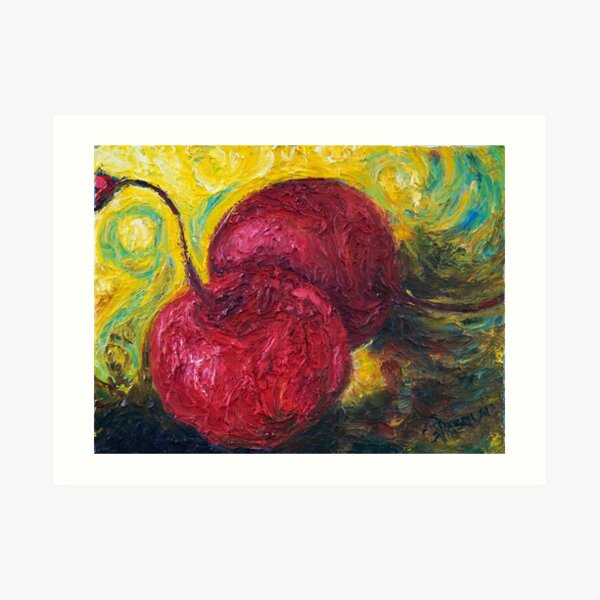 Maraschino Cherries Art Print