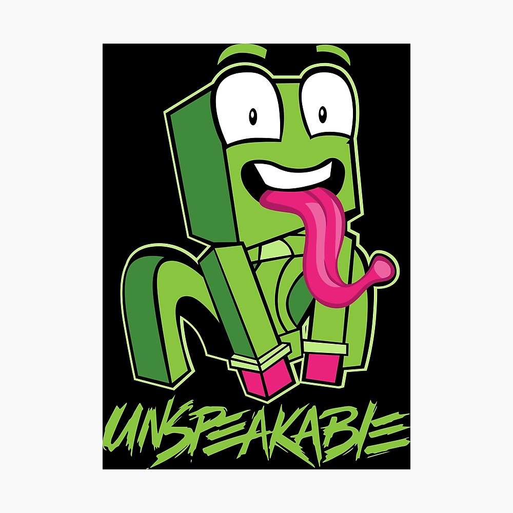 Unspeakable Gaming Poster By Johnpickens Redbubble