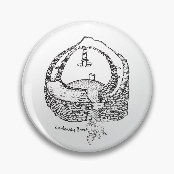 Item preview, Carloway Broch designed and sold by EllieofSkye.