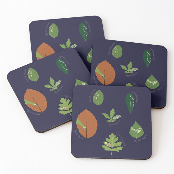 Item preview, Leaf-Mining Moths designed and sold by EllieofSkye.