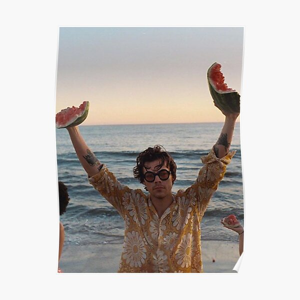 Watermelon In The Hands Of Harry Poster