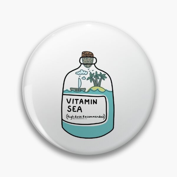 Item preview, vitamin sea pun designed and sold by youareawesomeco.