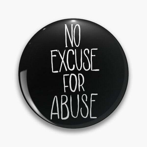 Item preview, No Excuse For Abuse designed and sold by thaneydesign.