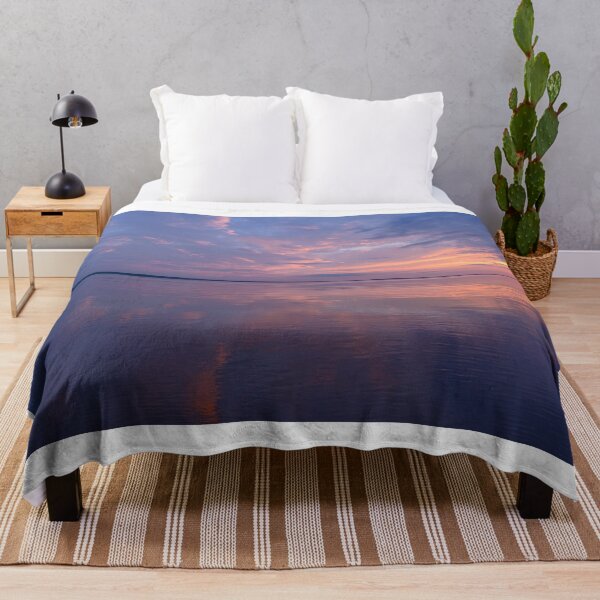 Item preview, Amazing sunset colors on the lake designed and sold by yarvin13.