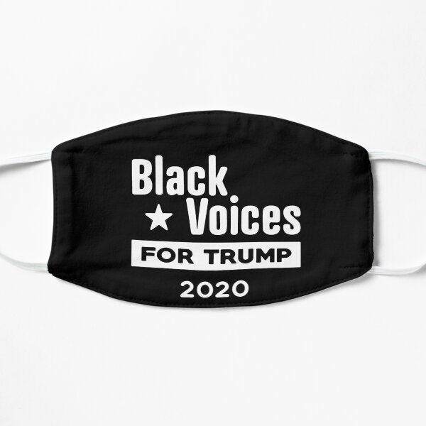 Black Voices For Trump 2020 Mask