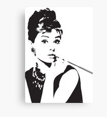Audrey Hepburn Canvas Print