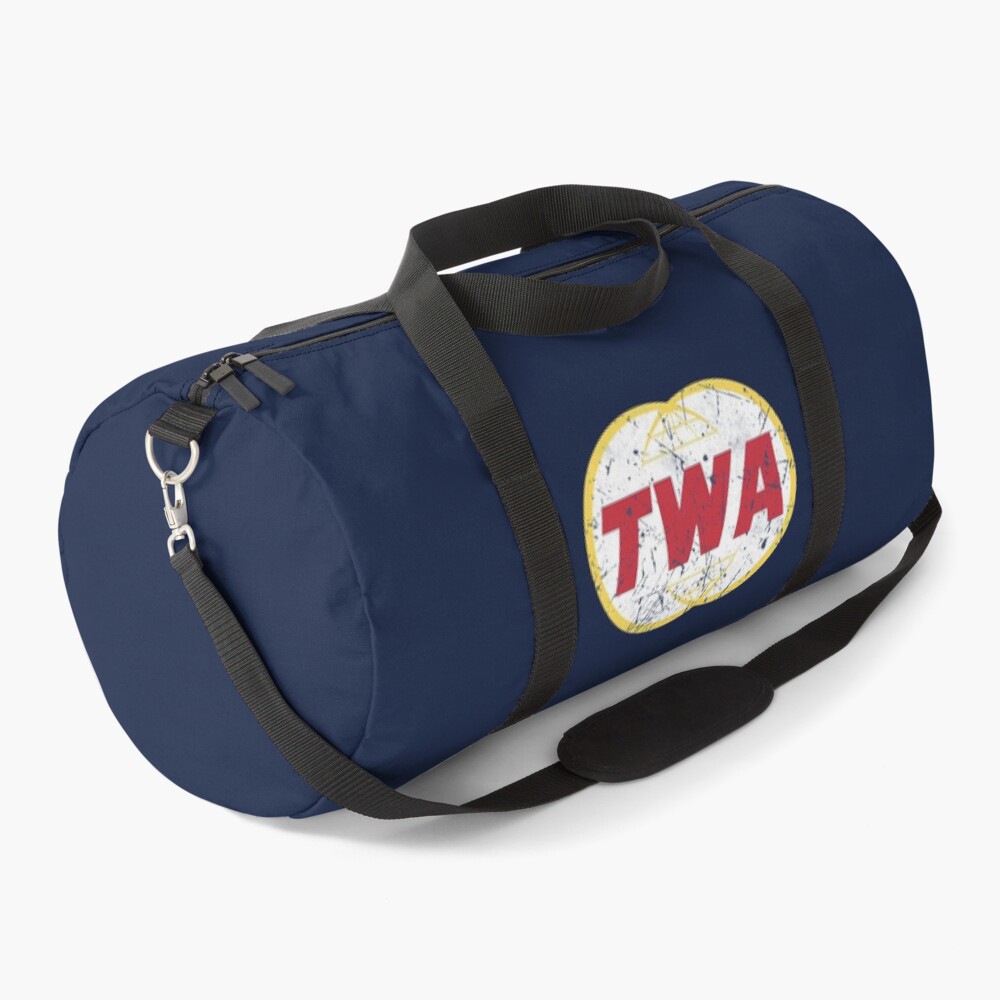 TWA Aviation Airline Vintage Logo Duffle Bag
