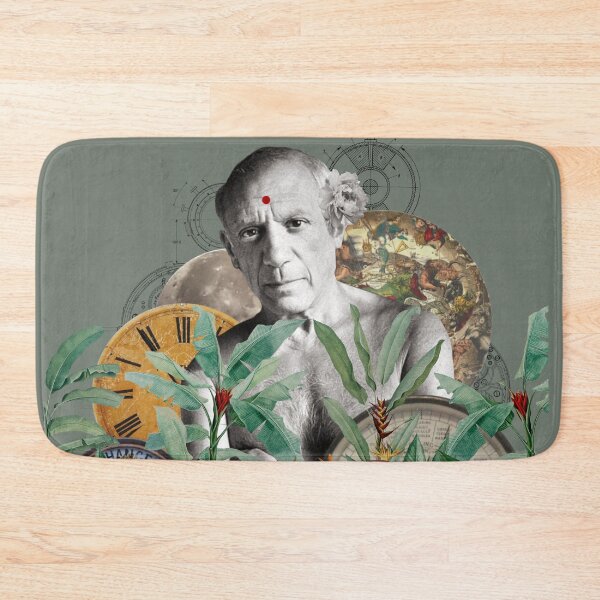 Item preview, Famous Artist with Plants, Clock, Vintage Plate, Moon designed and sold by KALEIDOSCOPE UK.