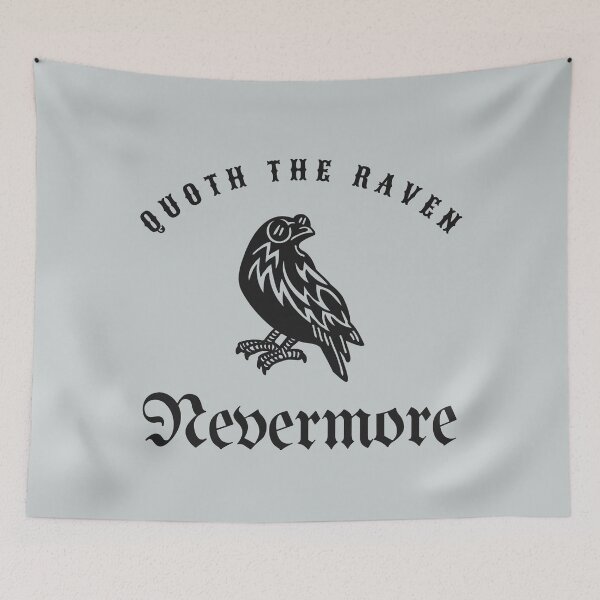 Item preview, Quoth the Raven Nevermore - Poesía designed and sold by Thordur Sturluson.